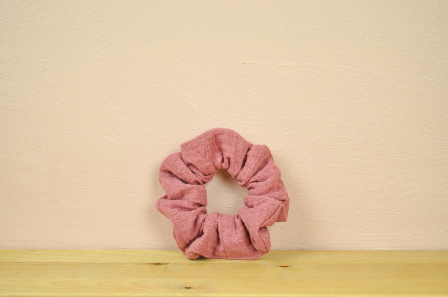 Musselin Scrunchie rosa